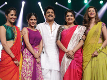 Nagarjuna Stage Performance At Soggade Chinni Nayana Audio Launch Photos